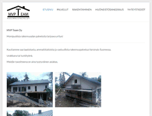 Tablet Screenshot of mvpteam.fi